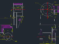 (Cad+word) đồ án công nghệ chế tạo máy thân giá đỡ